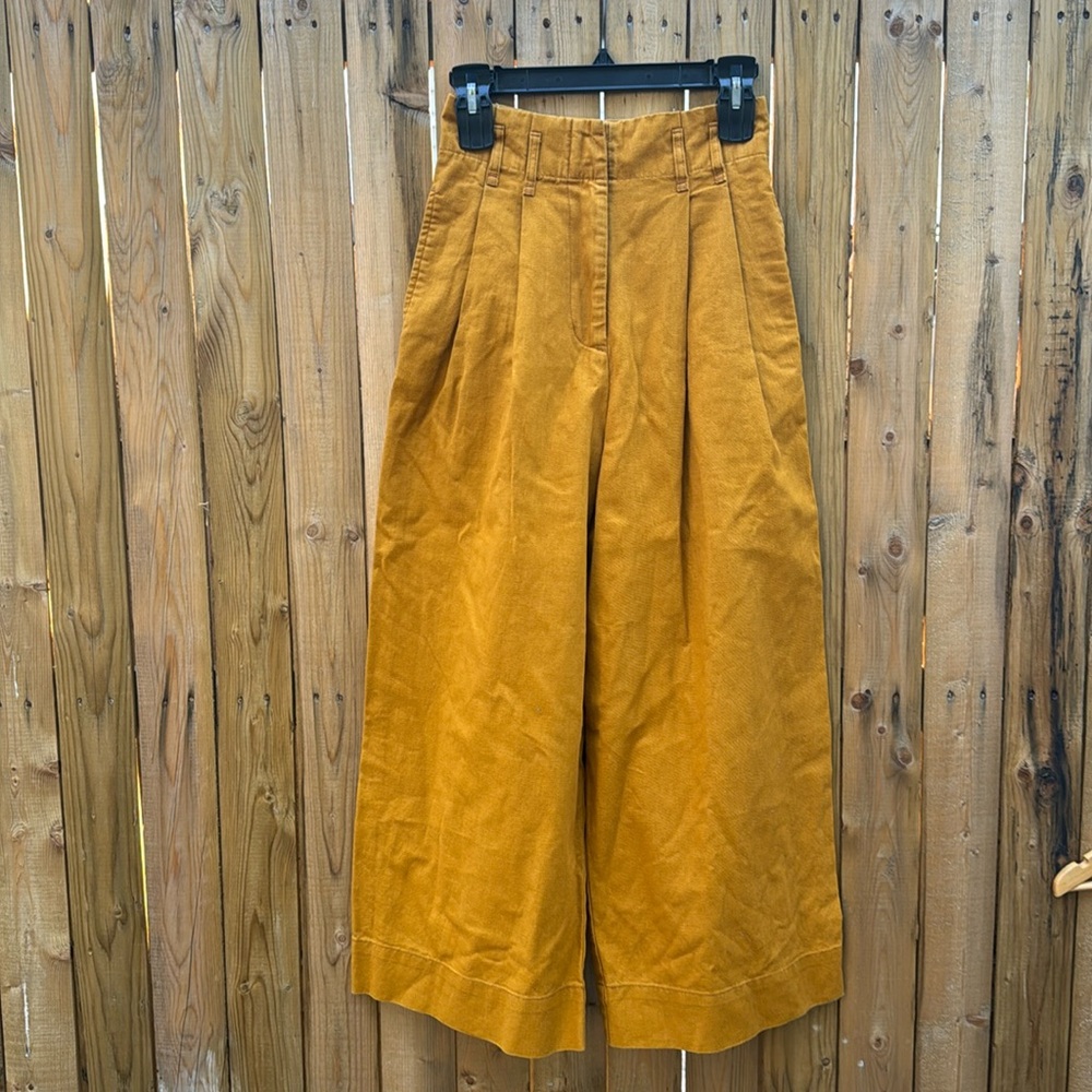 Vibrant Yellow Wide Leg Jumpsuit